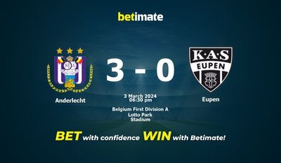 Anderlecht – Eupen przewidywania, kursy i typy bukmacherskie 03.03.2024