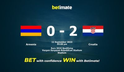 Armenia – Chorwacja przewidywania, kursy i typy bukmacherskie 09.11.2023