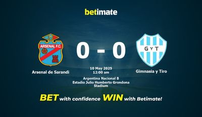 Arsenal de Sarandi vs Gimnasia y Tiro przewidywania, kursy i typy bukmacherskie 05.09.2025