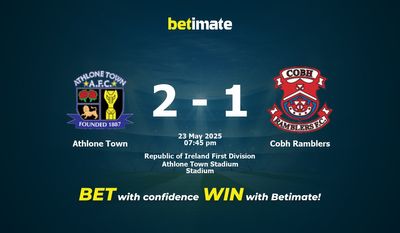 Athlone Town vs Cobh Ramblers Prognoza, kursy i porady dotyczące zakładów 23.05.2025