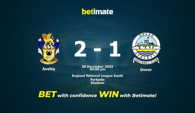 Aveley – Dover przewidywania, kursy i typy bukmacherskie 30.12.2023