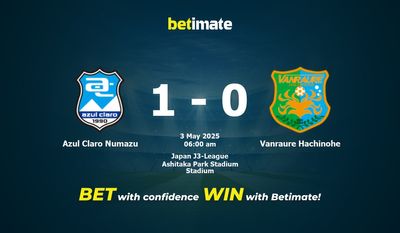 Azul Claro Numazu vs Vanraure Hachinohe Prognoza, kursy i porady bukmacherskie 05/03/2025