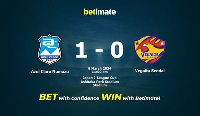 Azul Claro Numazu vs Vegalta Sendai Prognozy, kursy i typy bukmacherskie 03.06.2024