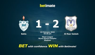 Bahla vs Al-Nasr Salalah prognozy, kursy i typy bukmacherskie 22.02.2024