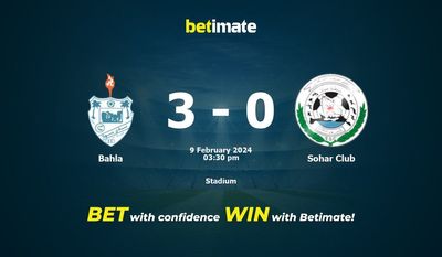 Bahla – Sohar Club przewidywania, kursy i typy bukmacherskie 09.02.2024