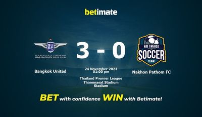 Bangkok United vs Nakhon Pathom FC Prognozy, kursy i typy bukmacherskie 24.11.2023