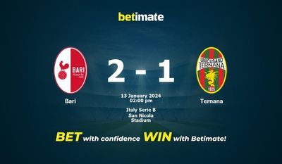 Bari – Ternana przewidywania, kursy i typy bukmacherskie 13.01.2024