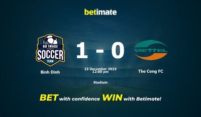 Binh Dinh – The Cong FC prognozy, kursy i typy bukmacherskie 23.12.2023