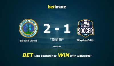 Bluebell United vs Wayside Celtic Prognoza, kursy i porady bukmacherskie 03/09/2025