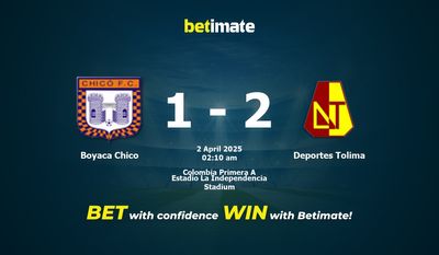 Boyaca Chico vs Deportes Tolima przewidywania, kursy i typy bukmacherskie 04.02.2025