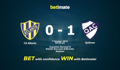 CA Atlanta – Quilmes przewidywania, kursy i typy bukmacherskie 10.07.2023