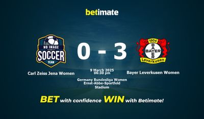 Carl Zeiss Jena Women vs Bayer Leverkusen Women Prognoza, kursy i porady bukmacherskie 03/09/2025