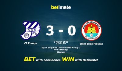CE Europa vs Ibiza Islas Pitiusas Prognoza, kursy i porady bukmacherskie 03/09/2025