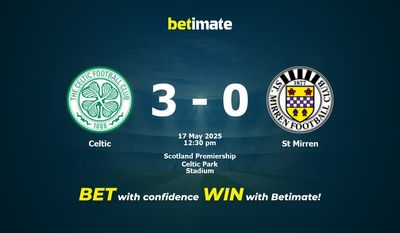 Celtic vs St Mirren Prognoza, Kursy i Porady Zakładowe 05/17/2025