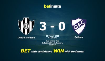Central Cordoba vs Quilmes Prognoza, kursy i porady dotyczące zakładów 23.03.2025
