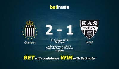 Charleroi – Eupen przewidywania, kursy i typy bukmacherskie 31.01.2024