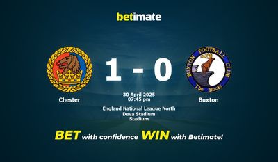 Chester vs Buxton Prognoza, Kursy i Porady Zakładowe 04/30/2025