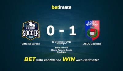 Citta Di Varese vs ASDC Gozzano Prognozy, kursy i typy bukmacherskie 20.12.2023