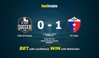 Citta Di Varese vs FC Vado przewidywania, kursy i typy bukmacherskie 10.04.2023