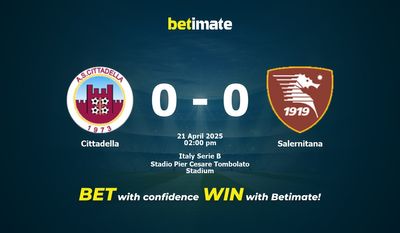 Cittadella vs Salernitana Prognoza, kursy i porady bukmacherskie 21.04.2025