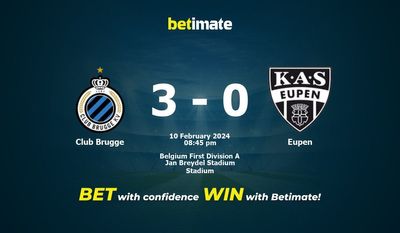 Club Brugge – Eupen przewidywania, kursy i typy bukmacherskie 02.10.2024