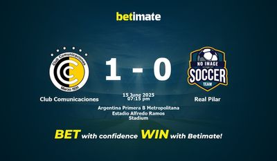Club Comunicaciones vs Real Pilar przewidywania, kursy i typy bukmacherskie 15.06.2025