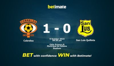 Cobreloa vs San Luis Quillota przewidywania, kursy i typy bukmacherskie 10.09.2023