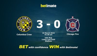 Columbus Crew vs Chicago Fire prognozy, kursy i typy bukmacherskie 03.10.2024