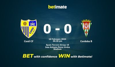 Conil CF vs Cordoba B przewidywania, kursy i typy bukmacherskie 16.02.2024
