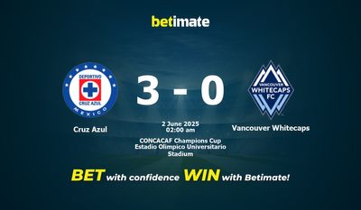 Cruz Azul vs Vancouver Whitecaps Prognoza, kursy i porady bukmacherskie 06/02/2025