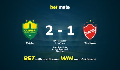 Cuiaba – Vila Nova przewidywania, kursy i typy bukmacherskie 27.05.2025