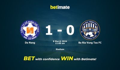 Da Nang vs Ba Ria Vung Tau FC przewidywania, kursy i typy bukmacherskie 08.03.2024