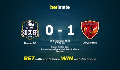 Damac FC vs Al Qaisoma przewidywania, kursy i typy bukmacherskie 25.09.2023