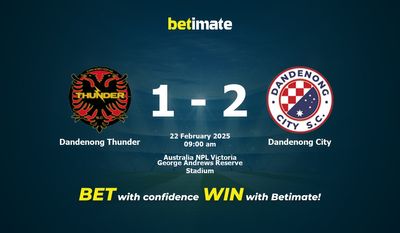 Dandenong Thunder vs Dandenong City Prognoza, kursy i porady dotyczące zakładów 22.02.2025