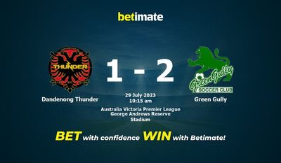 Dandenong Thunder vs Green Gully Prognozy, kursy i typy bukmacherskie 29.07.2023