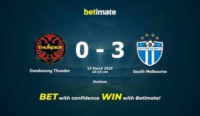 Dandenong Thunder vs South Melbourne Prognoza, kursy i porady dotyczące zakładów 15.03.2025