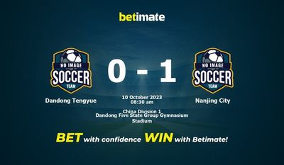Dandong Tengyue vs Nanjing City Prognozy, kursy i typy bukmacherskie 10.10.2023