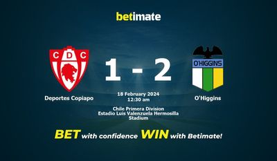 Deportes Copiapo vs O'Higgins przewidywania, kursy i typy bukmacherskie 17.02.2024