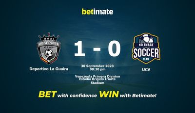 Deportivo La Guaira vs UCV prognozy, kursy i typy bukmacherskie 30.09.2023