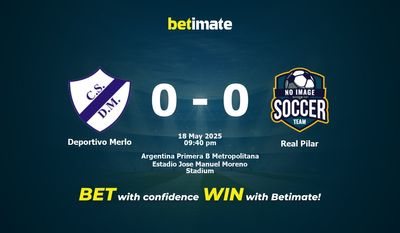 Deportivo Merlo vs Real Pilar Prognoza, kursy i porady bukmacherskie 05/18/2025