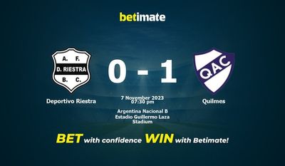 Deportivo Riestra vs Quilmes przewidywania, kursy i typy bukmacherskie 11.07.2023