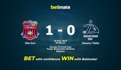 Dila Gori vs Dinamo Tbilisi Prognoza, kursy i porady bukmacherskie 28.05.2025