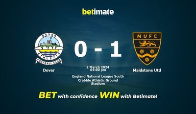 Dover – Maidstone Utd przewidywania, kursy i typy bukmacherskie 03.02.2024