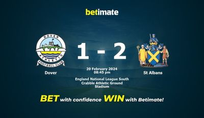 Dover vs St Albans przewidywania, kursy i typy bukmacherskie 20.02.2024