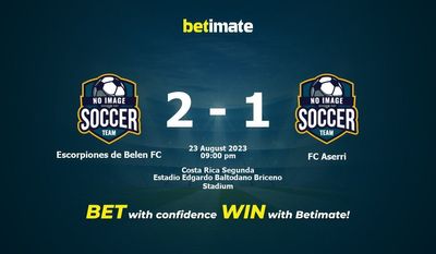 Escorpiones de Belen FC vs FC Aserri Prognozy, kursy i typy bukmacherskie 23.08.2023