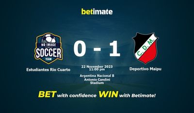 Estudiantes Rio Cuarto vs Deportivo Maipu przewidywania, kursy i typy bukmacherskie 22.11.2023