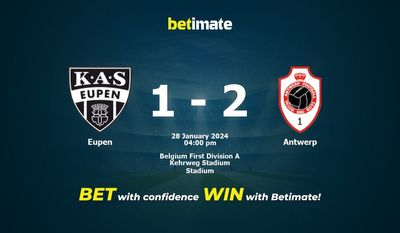 Eupen vs Antwerpia przewidywania, kursy i typy bukmacherskie 28.01.2024