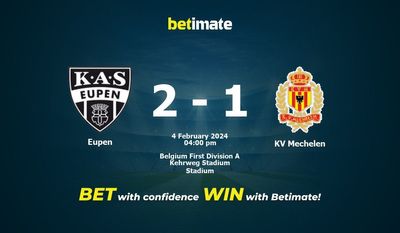 Eupen vs KV Mechelen przewidywania, kursy i typy bukmacherskie 02.04.2024