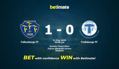 Falkenbergs FF vs Trelleborgs FF przewidywania, kursy i typy bukmacherskie 21.05.2025