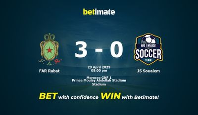 FAR Rabat vs JS Soualem Prognoza, kursy i porady dotyczące zakładów 23.04.2025